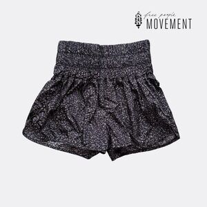 Free People FP Movement Printed Way Home Shorts – Leopard Combo – Women's Size S